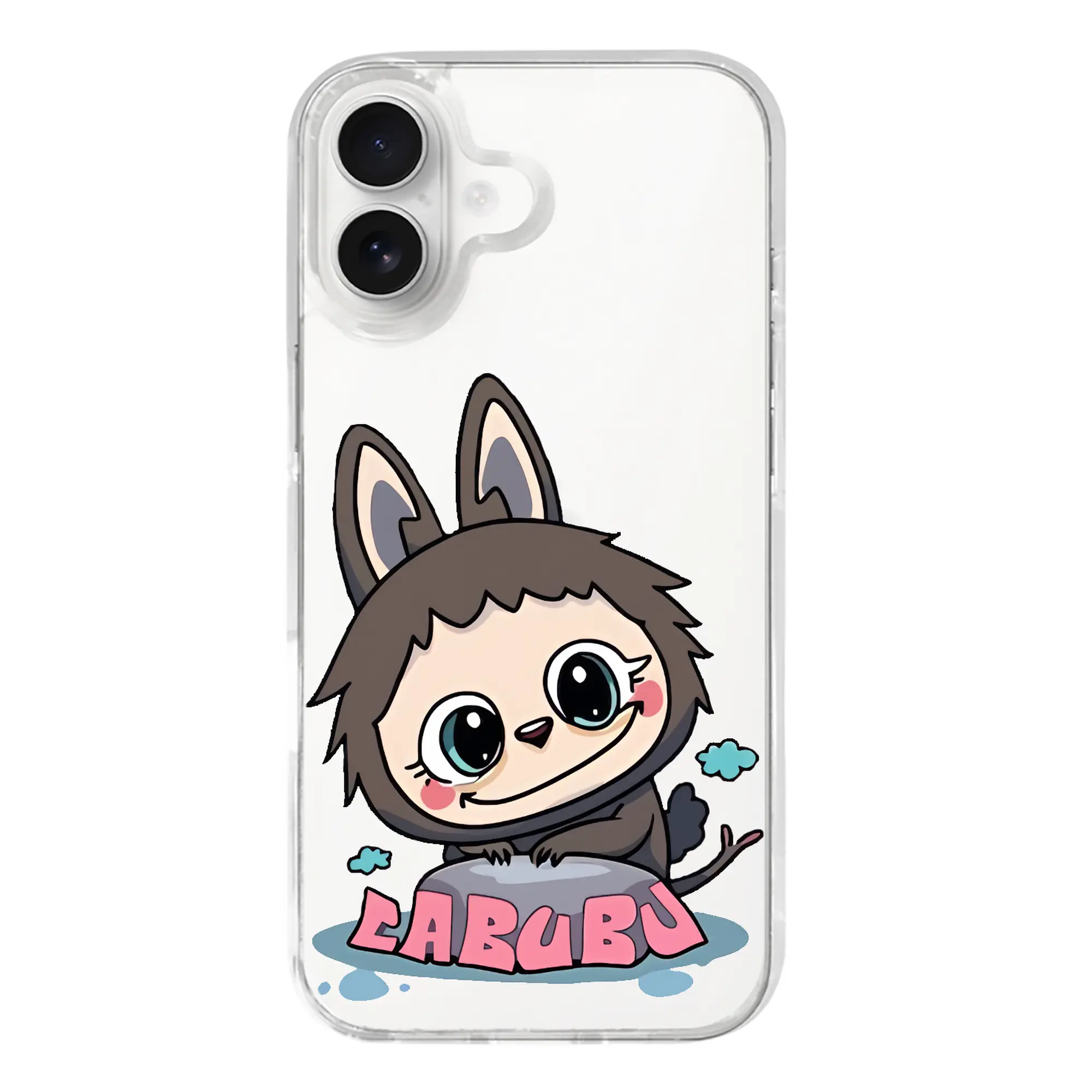 ラブブ グッズ ラブブ - iPhone 17シリーズ 透明スマホケース – 薄型・耐衝撃・精密フィット保護カバー